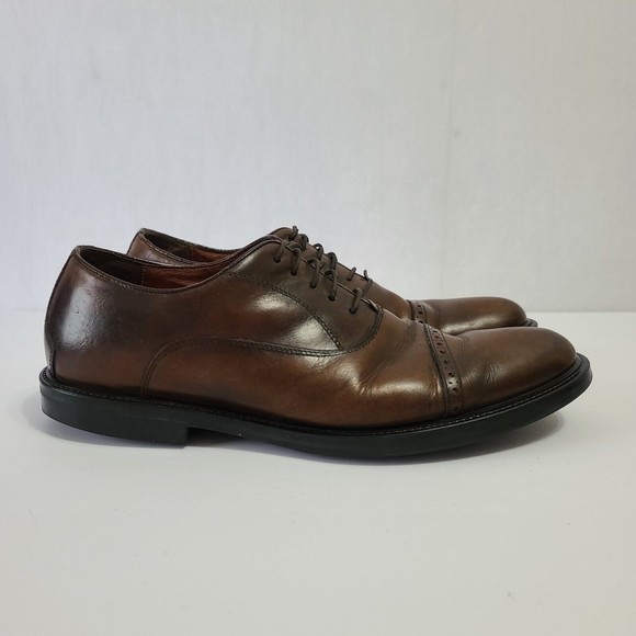 Johnston & Murphy Men\'s Ronan Cap Toe Oxford Shoes Size 13 Leather Made In Italy main image 15